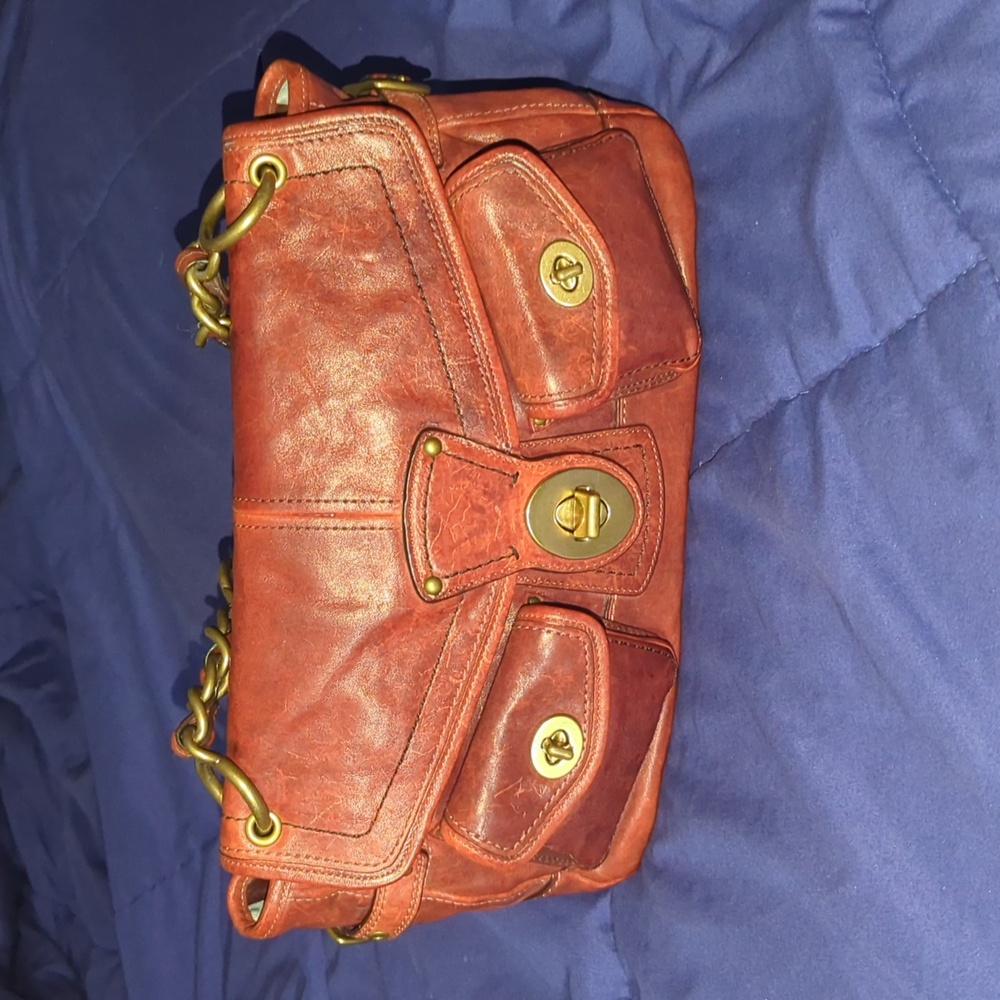 Coach 65th Anniversary Legacy Leigh 11128 Raisin